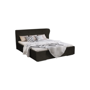 Bett ORI - Schwarz (Soft 11), ohne Bettkasten