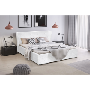 Bett ORI - Grau (Monolith 84), ohne Bettkasten