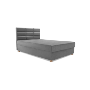 Bett POLO 120x200 - Grau (Bluevel 13)