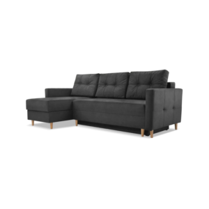 Ecksofa ASPIRE - Grau (Vena 20), Links