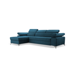 Ecksofa BORDO - Blau (Noel 16), Links