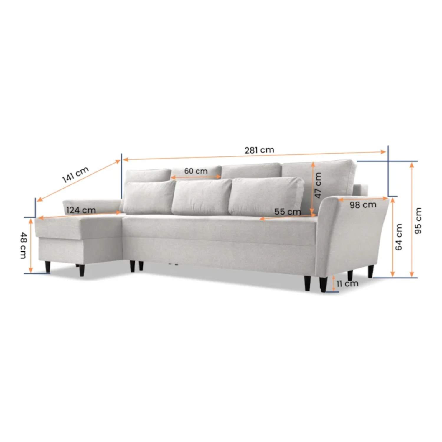 Ecksofa GENOVA – Bild 18