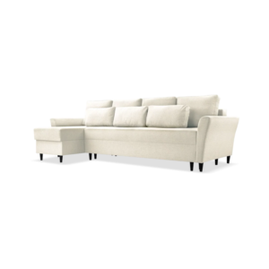 Ecksofa GENOVA - Beige (Kenya pearl), Links