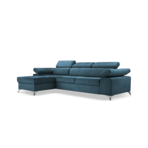 Ecksofa NEXUS MINI - Blau (Vena 12), Links