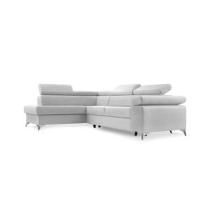 Ecksofa NEXUS - Hellgrau (Vena 3), Links