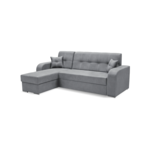 Ecksofa STILO - Grau (Queens 23), Links