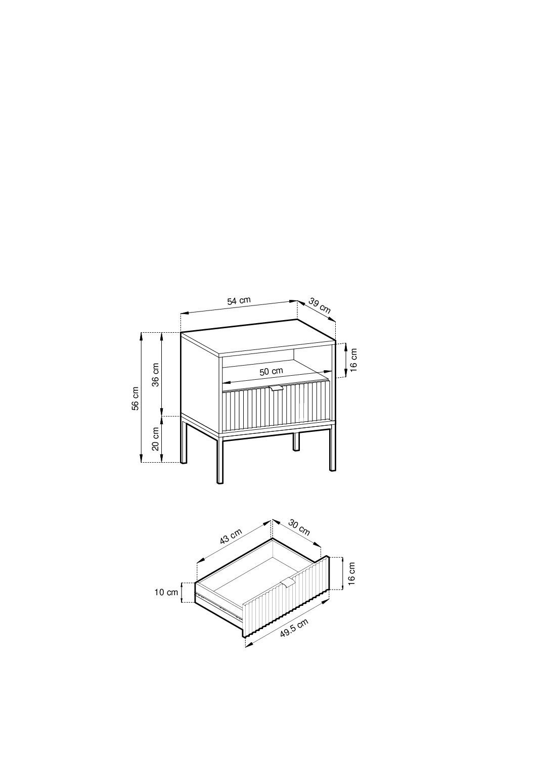Nova Nachttisch S54 – Bild 12
